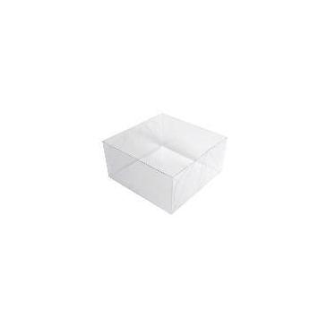 Imagem de Caixa Transparente Quadrada Nº2 08x08x4cm C/10 Und - YINPACK