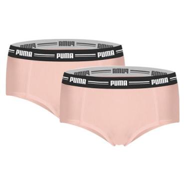 Imagem de Kit 2 Calcinhas Boxer Feminina Modal Com Toque Macio Adulta - Selene, 