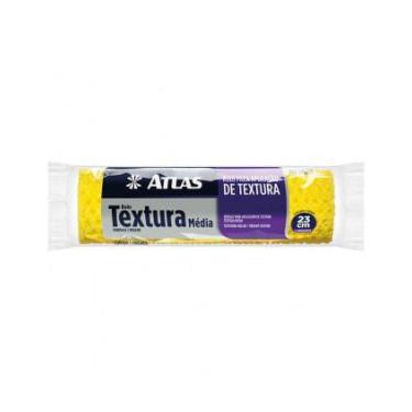 Imagem de Rolo De Textura Media 23cm - Atlas - 110/65 - Unitário - PINCEIS ATLAS