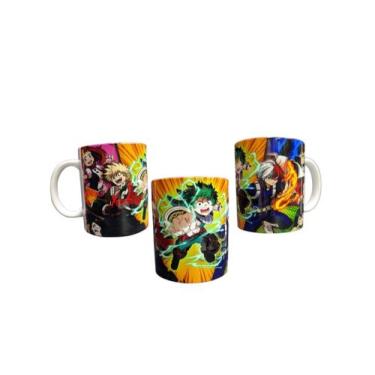 Imagem de Caneca de Porcelana My Hero Academia - Sublimação, Colorida 