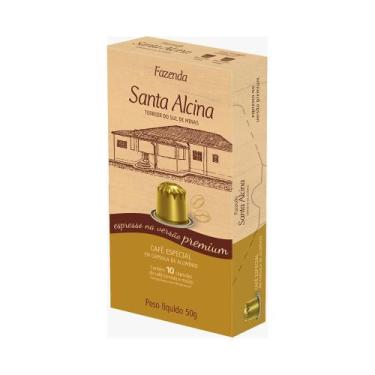 Imagem de Café Fazenda Santa Alcina Premium em cápsulas de alumínio 10 unidades