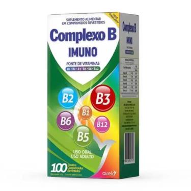 Imagem de Complexo b imuno concentrado -  com 100 comprimidos airela