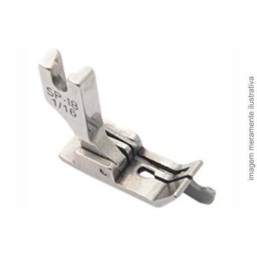 Imagem de Calcador de costura reta com guia flexível 02mm - sp-18r direito 1/16"