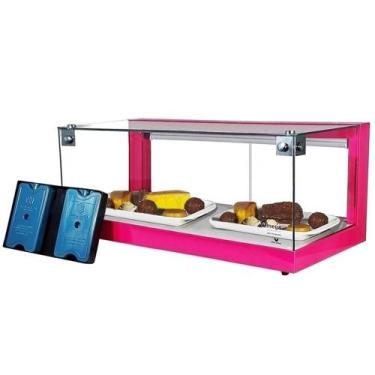 Imagem de B-VF77 - Vitrine fria Beta 77cm Rosa com 16 Gelo-X - Bivolt - Omega