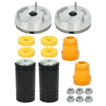 Imagem de WayJun 12 peças de suporte de amortecedor frontal inferior superior kit de parada para X5 E70 4.8i