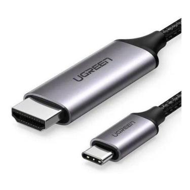 Imagem de Cabo Thunderbolt 3 Ugreen Usb-c Para Hdmi 4k Preto Reforçado, Preto