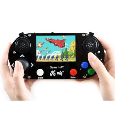 Imagem de Waveshare Game HAT for Raspberry Pi A+/B+/2B/3B/3B+ 3.5inch IPS Screen 480x320 Resolution 60 Frame Experience Make Your Own Game Console