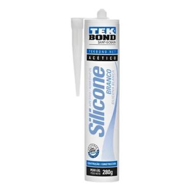 Imagem de Silicone Cartucho Branco TekBond Acetico 280G