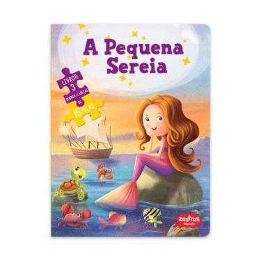 Imagem de A Pequena Sereia:Livro Com Quebra Cabeça