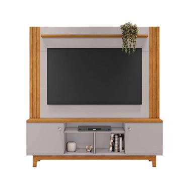 Imagem de Estante Home para TV até 65 Polegadas Bálsamo JCM Móveis Cinamomo/Off