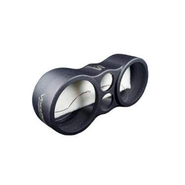 Imagem de MENACE AUDIO® Compartimento médio vazio duplo de 25,4 cm com 2 x 4 tweeters