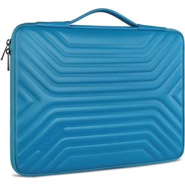 Imagem de DOMISO Capa Para Laptop De 13,3" À Prova Choque E D'Água Com Alça, Leve Macia, Em Eva, Laptops 13" A 13,3"/Macbook Pro Retina/Dell Xps 13/Hp, Azul