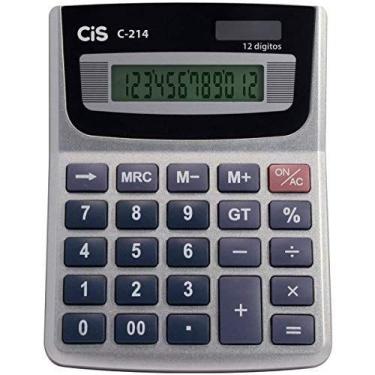 Imagem de Calculadora De Mesa 12 Dig. Mod.Calck C-214 - SERTIC