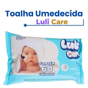 Imagem de Lenço / Toalha Umedecida Luli Care Conforto Proteção P/ Bebê