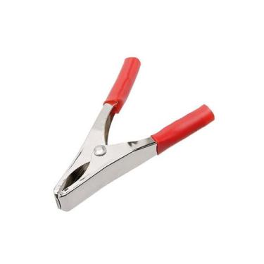 Imagem de Garra Jacare Bateria Grande 50A - 10 Cm - Vermelha - NWT