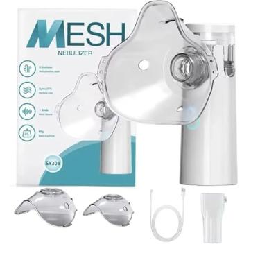 Imagem de Nebulizador Portátil Silencioso, Inalador Ultrassônico Compacto, Sem Fio, Indicado para Adultos, Crianças e Idosos – Uso Diário, Alívio Rápido e para Todas as Idades - Premium