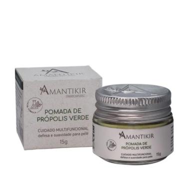 Imagem de Pomada Própolis Verde 15g Cuidado Multifuncional Amantikir