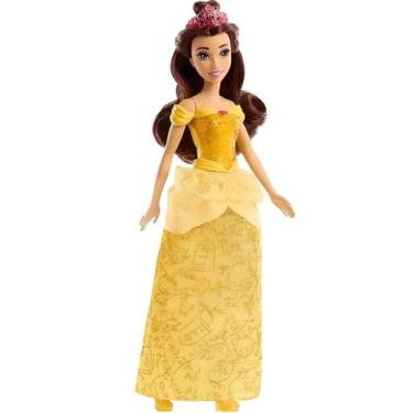 Imagem de Princesas Disney Boneca Saia Cintilante 30 Cm - Original Mattel, Bela