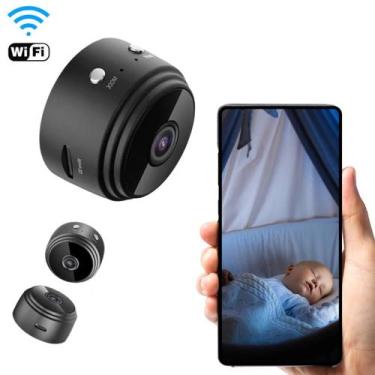 Imagem de Camera Espiã Sem Fio Com Som Visão Noturna Escuta A969 Atualizada 2026
