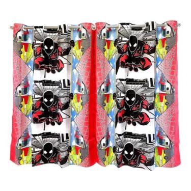 Imagem de Cortina Infantil Decorativa Para Quarto Personagens Animados 2,70x1,70