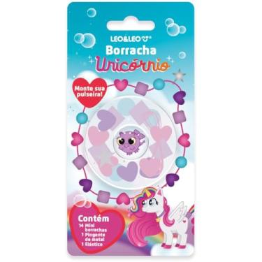 Imagem de Borracha Decorada, Leonora, Unicórnio, Monte Sua Pulseira