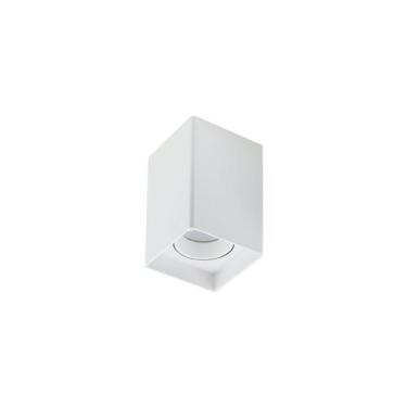 Imagem de Spot de Sobrepor Taschibra Look MR16 GU10 Quadrado Bivolt Branco