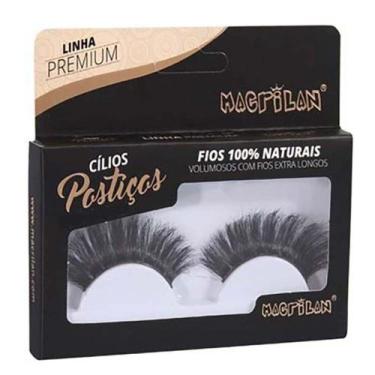 Imagem de Cílios Postiços Macrilan Volumosos com Fios Extra Longos - CL7-4, 1 Pa