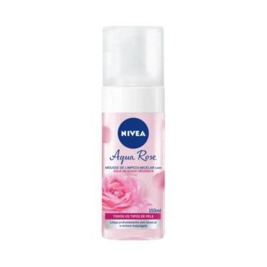 Imagem de Mousse Nivea Limpeza Facial Aqua Rose 150ml