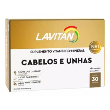 Imagem de Lavitan Multivitamínico Cabelos e Unhas - 60 Comprimidos - Cimed