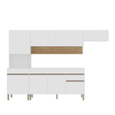 Imagem de Cozinha (Com Balcão Com Tampo) 9 Portas 1 Gaveta Line Supremo/Supremo/