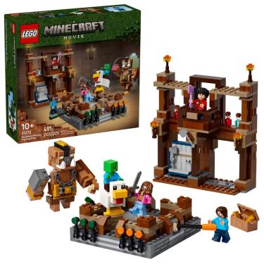 Imagem de Lego Minecraft O Filme Ringue de luta Mansão Woodland 491 Pç