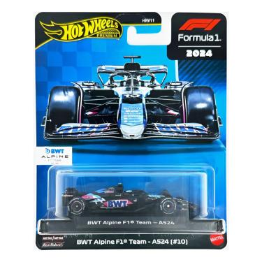 Imagem de Carrinho Hot Wheels Formula 1 BWT Alpine Team A524 Mattel