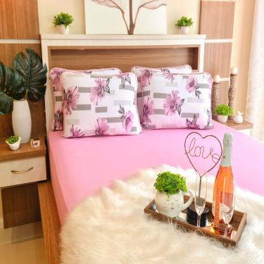 Imagem de Jogo de Lençol Malha 100% Algodão Solteiro Siena  Linha Trento Camitália 2 peças