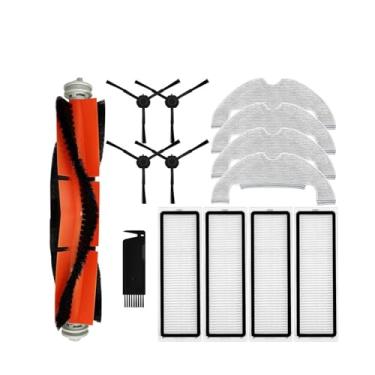 Imagem de Compatible With Xiaomi Dreame Bot L10 Plus / Z10 Pro Robot Vacuum RLS5D Spare Parts Accessories Main Side Brush Hepa Filter Dust Bag Mop Rag(Set C)