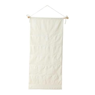 Imagem de Vaveren Calendário Do Advento de Natal 2026 em Bolsa para Pendurar, Ideal para Porta, Parede Ou Sala de Estar