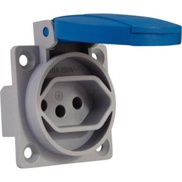 Imagem de Tomada Industrial Monofásica 10 A 250 V Tramontina Tramontina