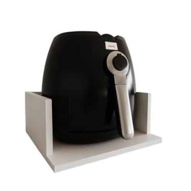 Imagem de Suporte Para Airfryer E Eletrodomésticos Pequenos 10 a 12L Branco - 45x45x15