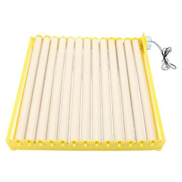 Imagem de Zhjvihx Virador de Ovos 156, Design de Giro de Ovos de 360 ​​graus, Bandeja de Incubação de Conveniente, Capacidade de 156 para Fazenda Doméstica (12V)