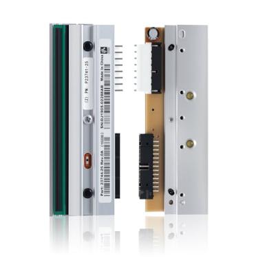 Imagem de Cabeça de impressão P1004230 genuína para Zebra 110Xi4 110XiIV, nova cabeça de impressão OEM de substituição para impressora de etiquetas de código de barras térmica Zebra 203dpi original qualidade de