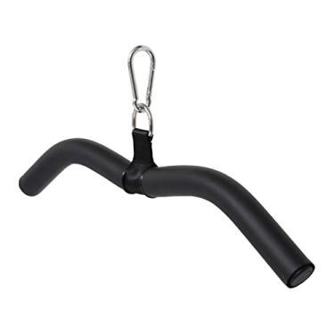Imagem de Almencla Fitness LAT Pull Down Bar, acessório de máquina de cabo para academia, exercícios de treinamento de força dos músculos das costas do tríceps