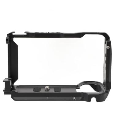 Imagem de KIMISS Equipamento de Gaiola para Câmera de Vídeo, Liga de Alumínio Completa Com Múltiplas Portas de Montagem para A6700, Acessório Usinado CNC Leve e Durável