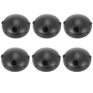 Imagem de Bumdenuu 6X Base de farol de motocicleta 17,8 cm Retro Prince, base de farol modificada, base de farol de LED