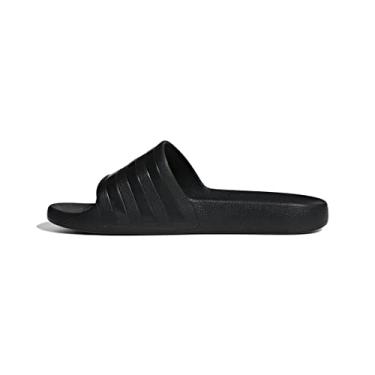 Imagem de Adidas Adilette Aqua Chinelo unissex, Black/White/Black, 11