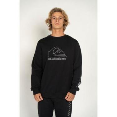 Imagem de Moletom Quiksilver Care New Tour Preto-Preto-M-Masculino