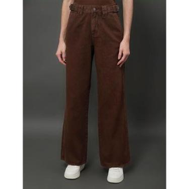 Imagem de Calça Feminina Color Wide Leg Calvin Klein Jeans-Feminino