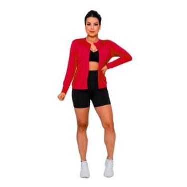 Imagem de Casaco Camisa Sem Zíper com Proteção UV FPU50 Feminino-Feminino