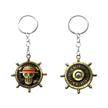 Imagem de Chaveiro De Metal Retrô Com Design De Caveira Masculina, Pingente De B