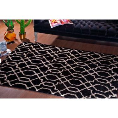 Imagem de Tapete Art 1,50 X 2,00 Alta Qualidade Moderno Hotel Pousada 100% Antid