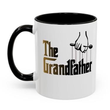 Imagem de BARTME DESIGN Caneca The Grandfather & World's Best Grandpa Ever Back Text - Divertida novidade xícara de café para avô 325 ml