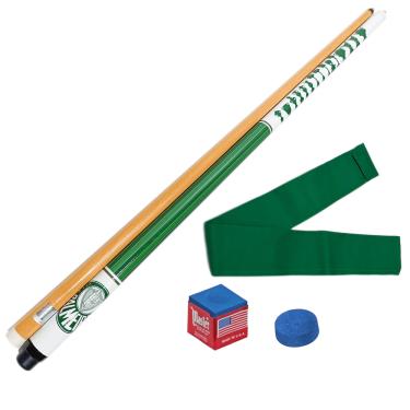 Imagem de Taco de Sinuca Desmontável Oficial do Palmeiras Verde Troféu Tacos Brasil